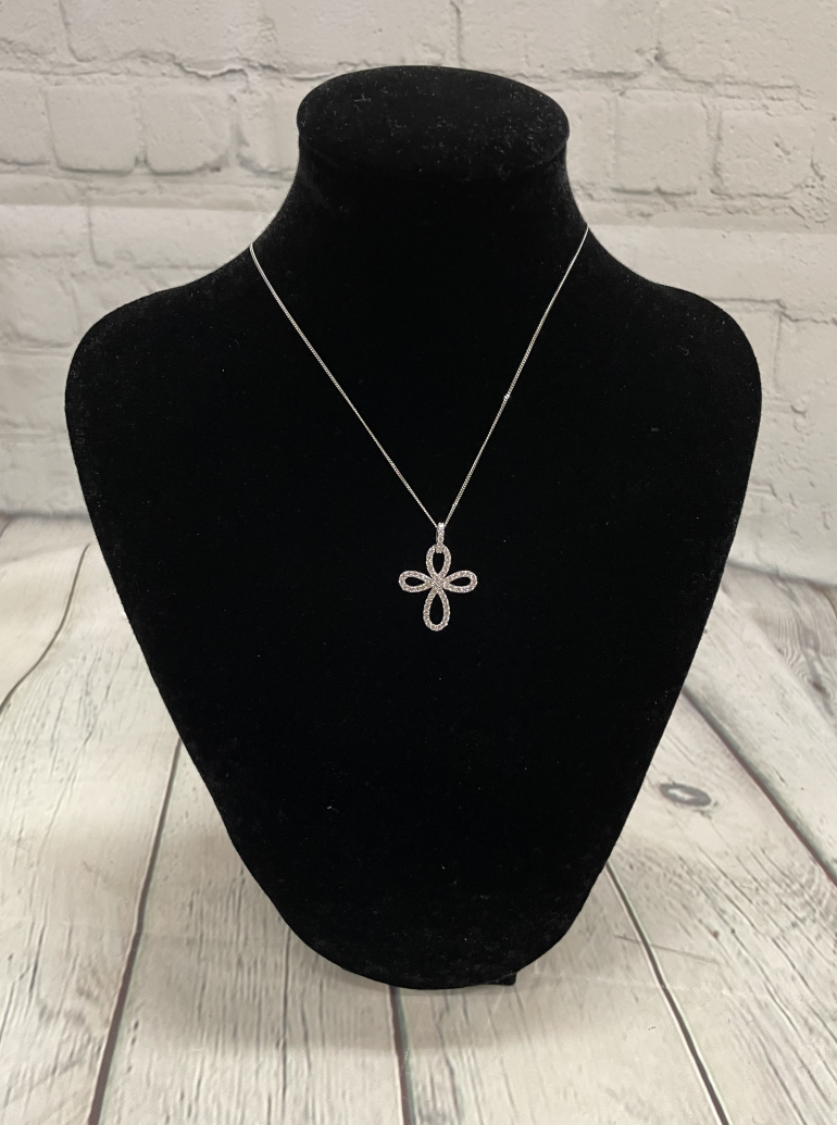 Sterling Silver Cross Necklace