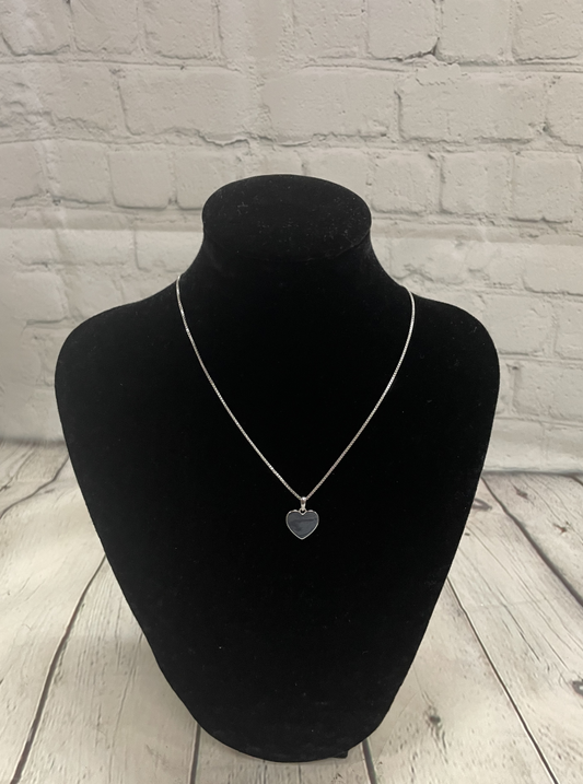 Sterling Silver Heart Pendant Necklace