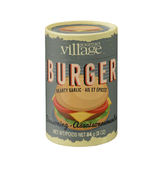 GV Hearty Garlic Burger Seasoning Canister