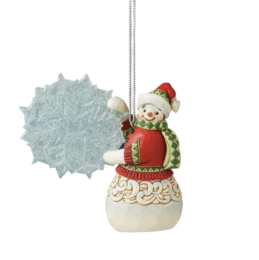 Jim Shore “Legend of the Snowflake” Snowman Ornament