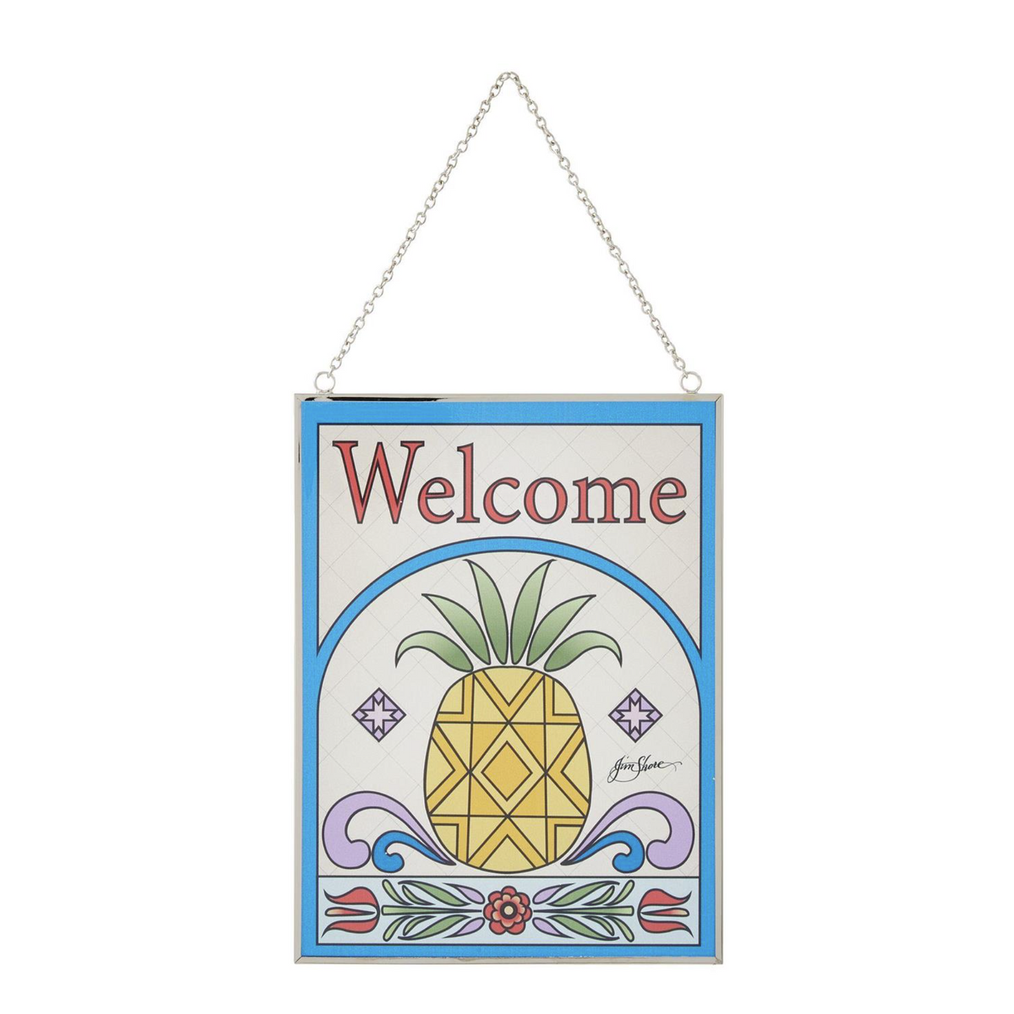 Pineapple Welcome Suncatcher