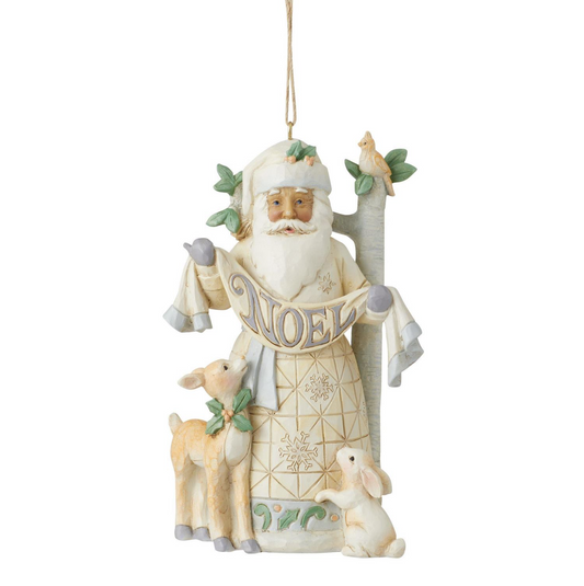 Woodland Santa Ornament