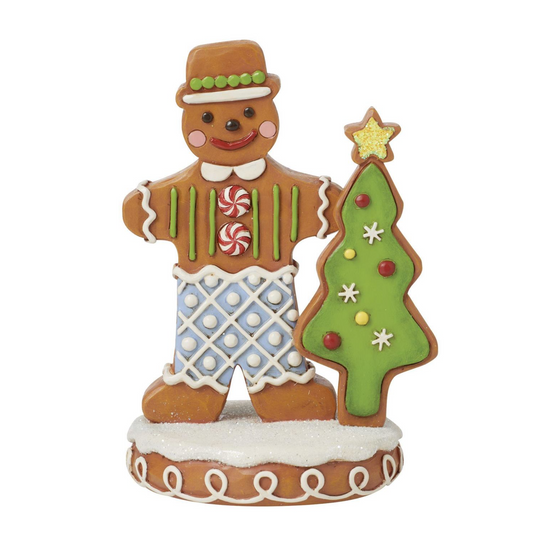 Gingerbread Gent Figurine