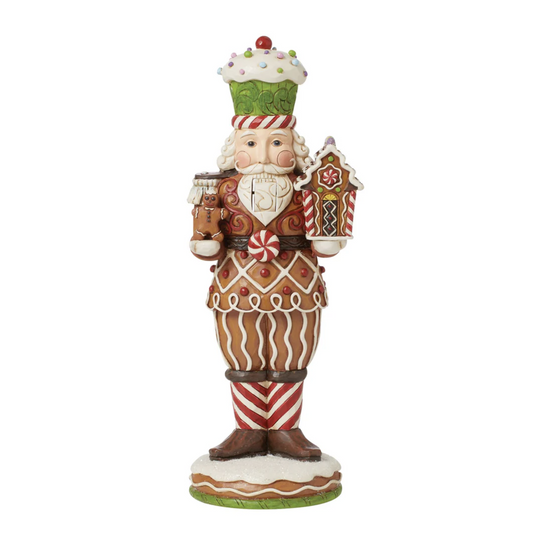 Gingerbread Nutcracker Figurine