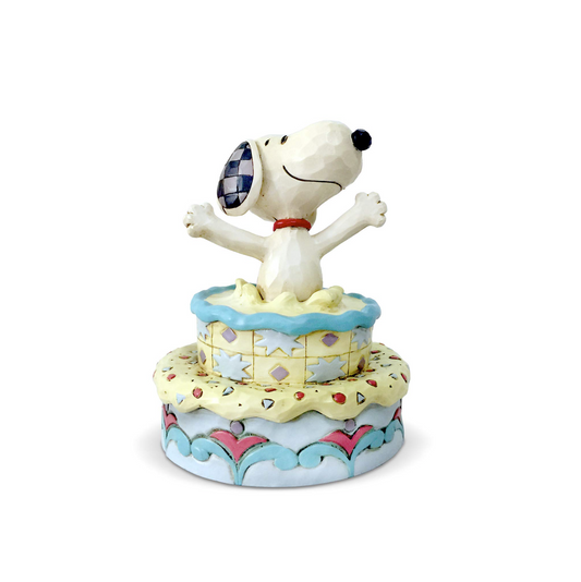 Jim Shore Snoopy Surprise Figurine