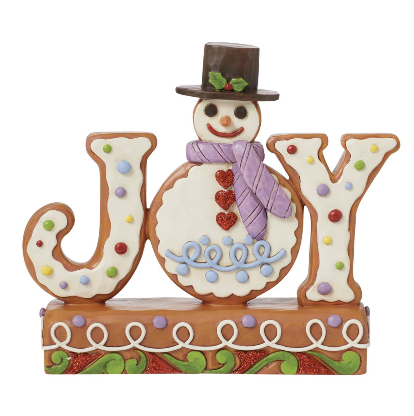 Gingerbread JOY Figurine