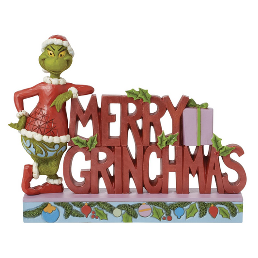 Grinch Merry Grinchmas Word