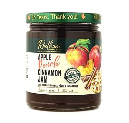 Rootham - Apple Peach Cinnamon Jam 250 ml