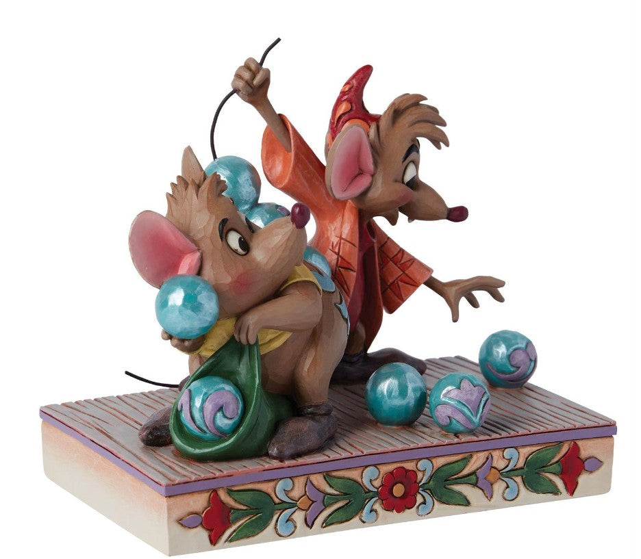 Jaq and Gus Figurine