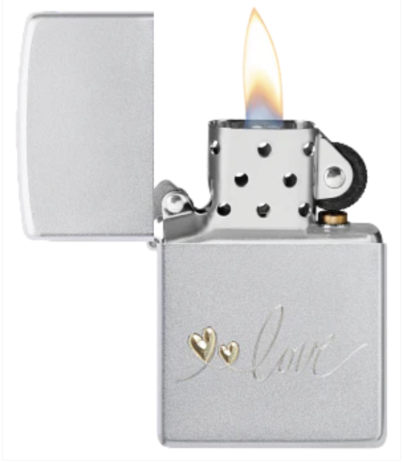 Zippo Love Design