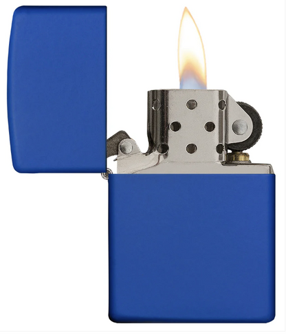 Royal Blue Matte Zippo