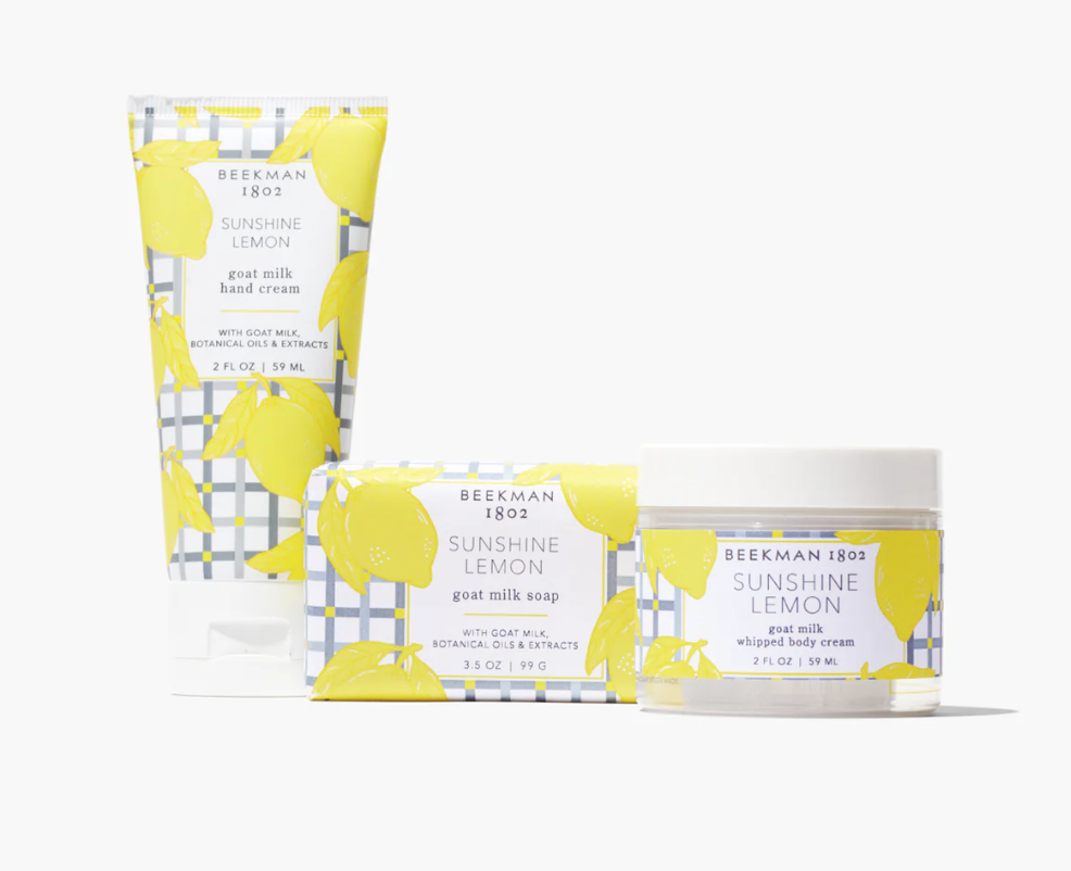 Sunshine Lemon Bodycare Gift Set