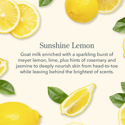 Sunshine Lemon Bodycare Gift Set