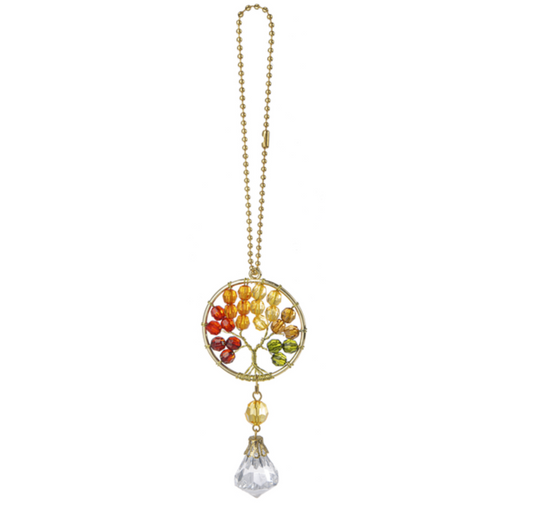 Autumn Tree of Life Charm