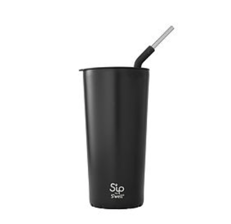 SWELL Black Takeaway Mug