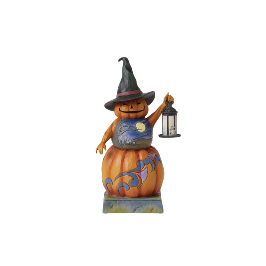 Stacked Pumpkin Figurine