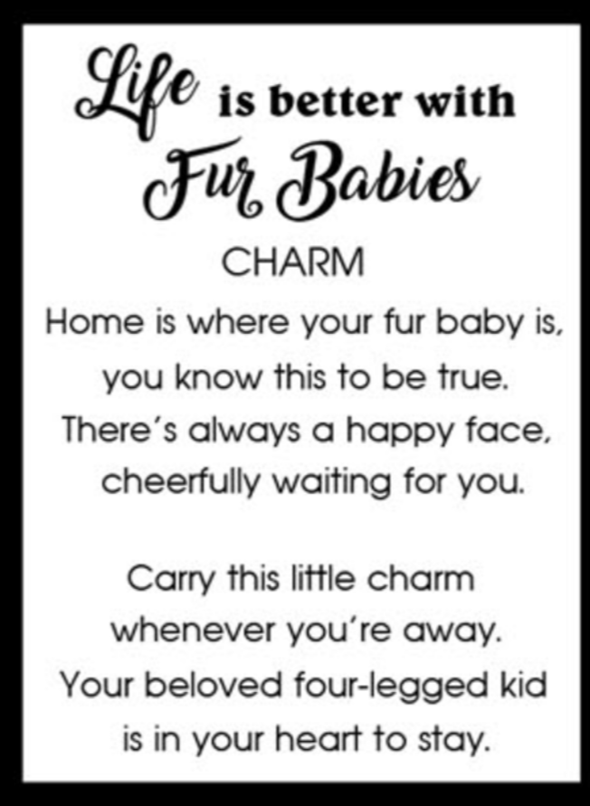 Pet Parent and Pet Mom Charm