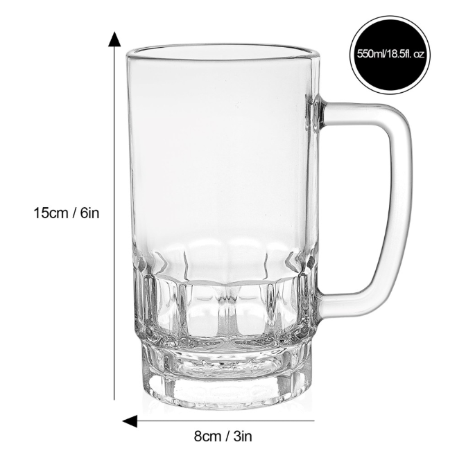 Classic Beer Mug 550 ml