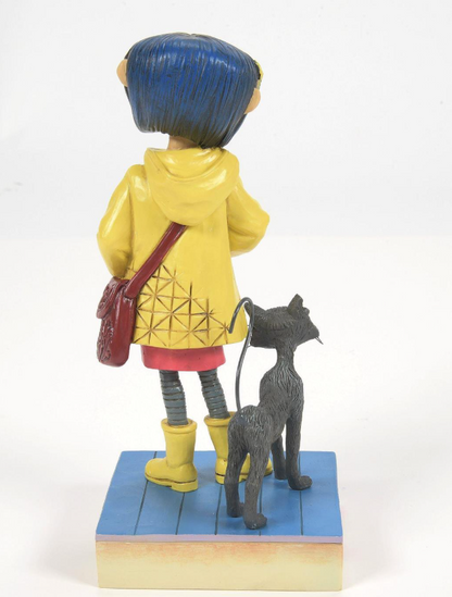 Coraline in Yellow Raincoat Figurine