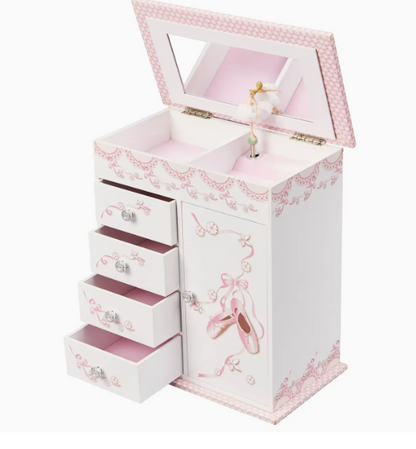 Mele and Co Cristiana Girl's Musical Ballerina Jewelry Box