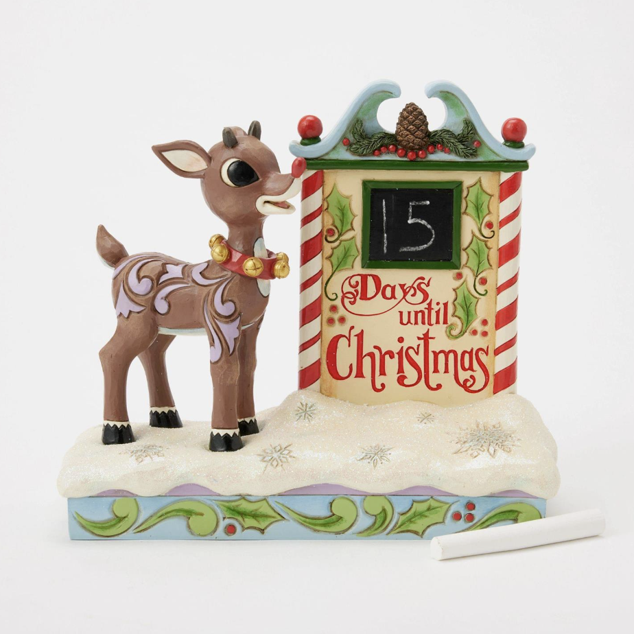 Rudolph Countdown Calendar Figurine