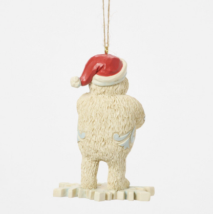 Bumble on Snowflake Ornament