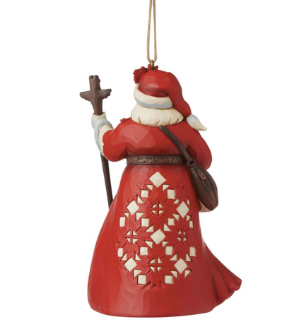 Jim Shore Canadian Santa Ornament