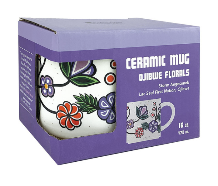 Ojibwe Florals Ceramic Mug