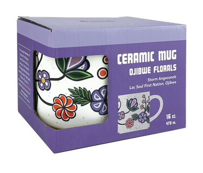Ojibwe Florals Ceramic Mug
