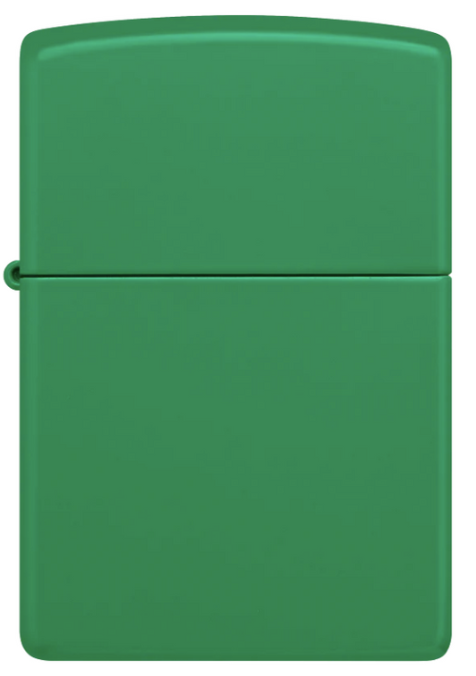 Zippo Reg Grass Green Matte Lighter
