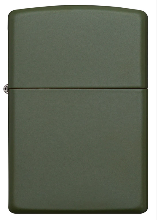 Green Matte Zippo Lighter