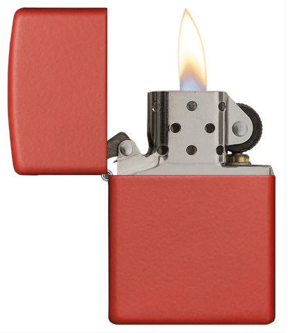 Matte Red Zippo Lighter