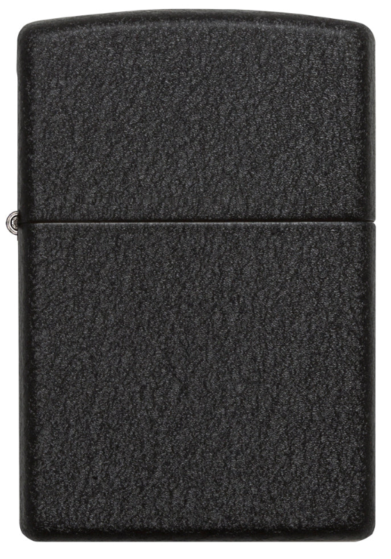 Black Crackle Zippo Lighter