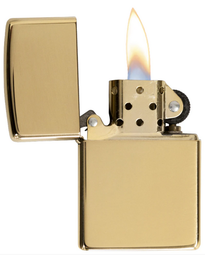 High Polish Brass - Zippo Lighter