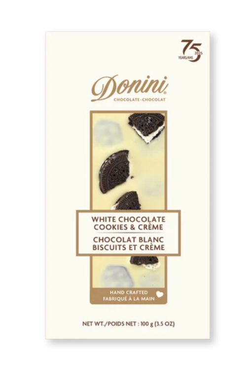 Donini Chocolate - Cookies & Crème Crunch