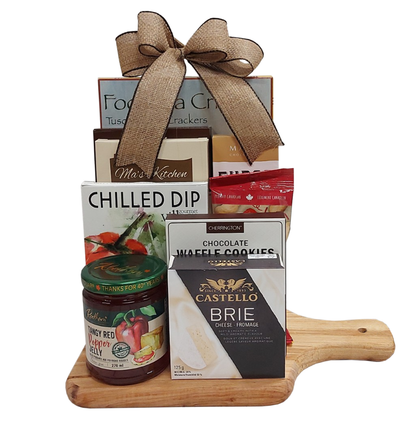 Birch Board Gift Basket