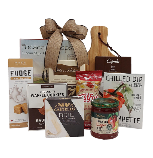 Birch Board Gift Basket