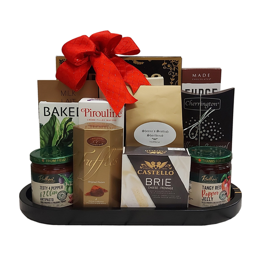 Festive Platter Gift Basket