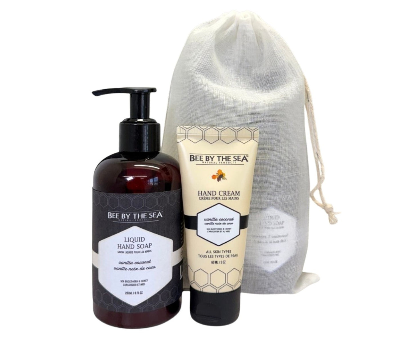 Bee By The Sea Vanilla Coconut Hand Care Gift Set