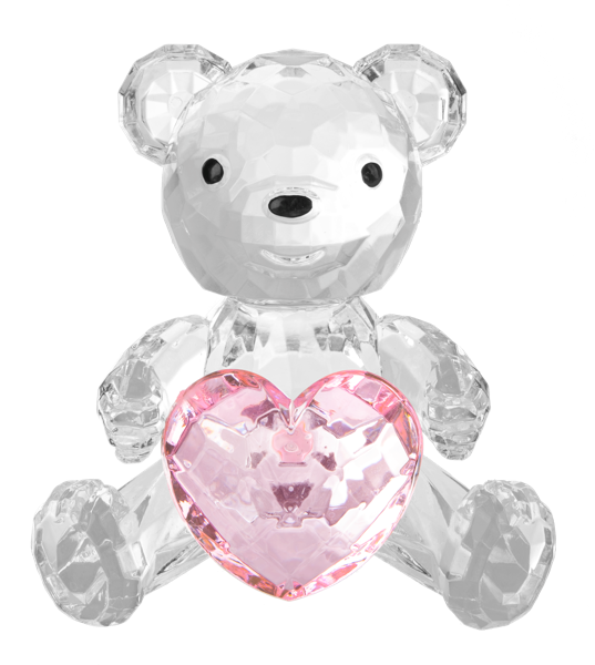 Acrylic Heart Bear