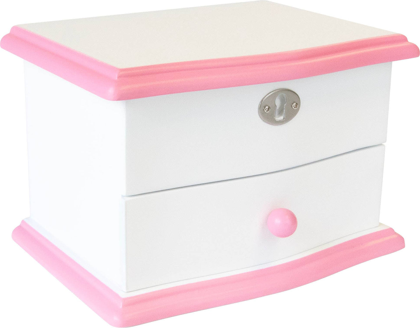 Wooden Ballerina Music Jewelry Box - Kate