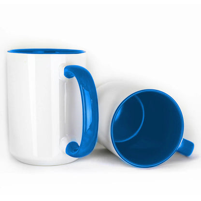 Customizable 15oz Mug w/ Assorted Colours
