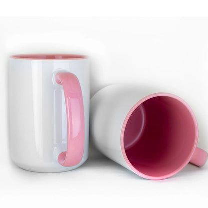 Customizable 15oz Mug w/ Assorted Colours