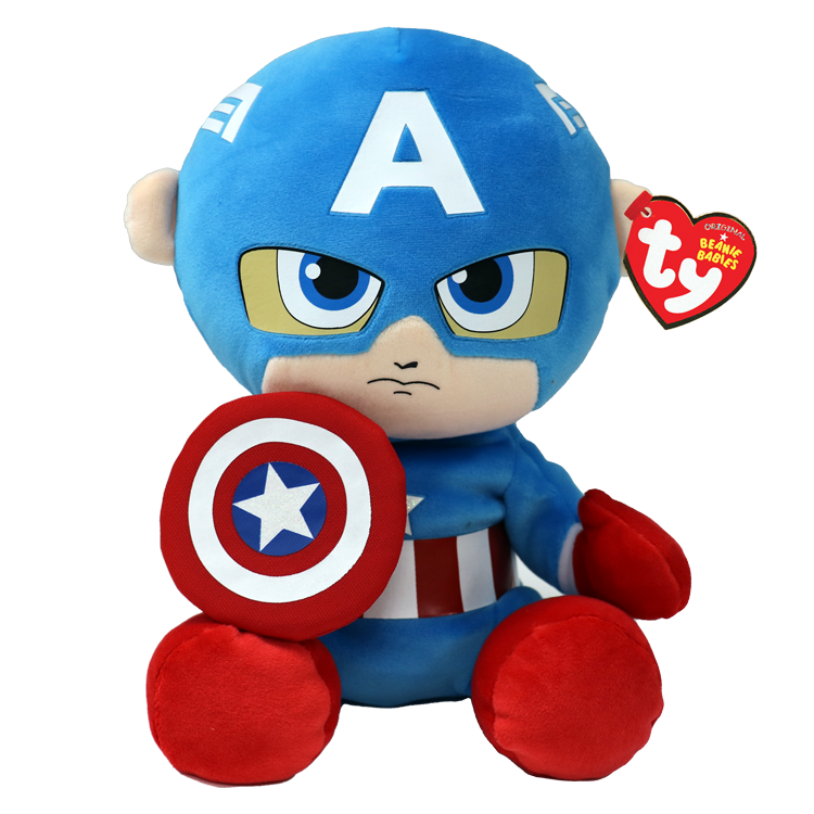 TY Captain America - Soft Plush