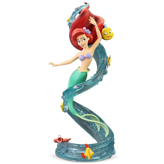 Ariel Swimming Under Water