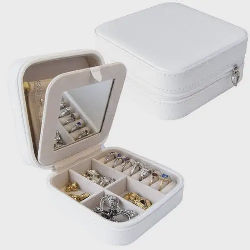 Mele and Co Sara Vegan Leather Travel Jewelry Case