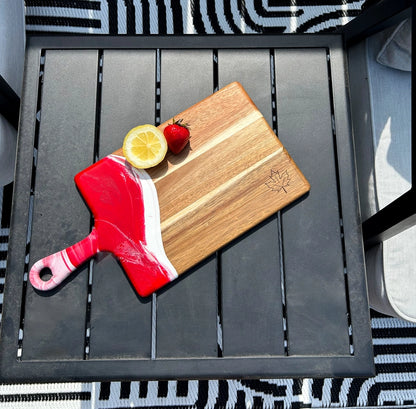Resin Charcuterie Board - Medium 8" x 16"