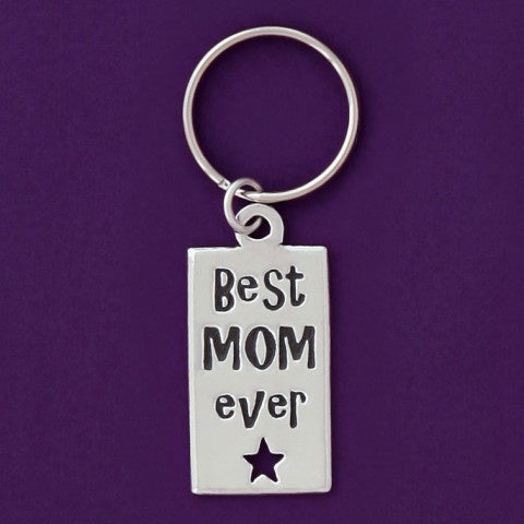 BEST MOM EVER KEYCHAIN