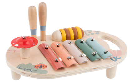 Wooden Sunny Days Musical Table