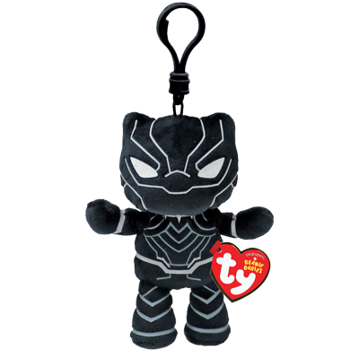 TY Beanie Babies Clip - Black Panther